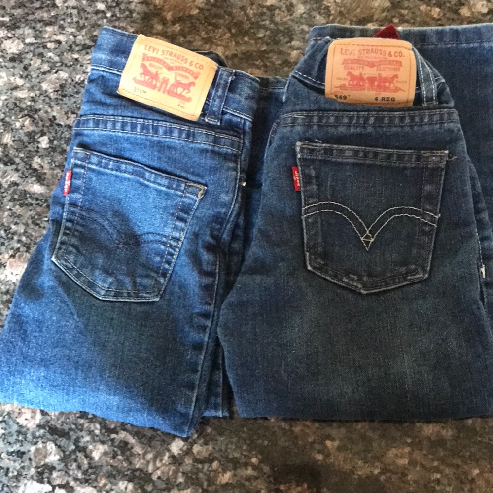 Boys Levi’s Jean Size 4T SET OF 2